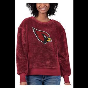 NFL Women's Long Sleeve Fleece Crewneck Cardinals - Regular